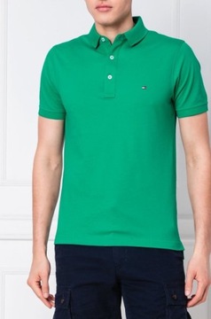 74 ## TOMMY HILFIGER ## MĘSKA KOSZULKA POLO SLIM L