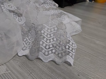 MARQUETTE ЦВЕТОЧНЫЙ УЗОР БЕЛЫЙ СЕРЫЙ СЕРЕБРЯНАЯ РЕЗЬБА ГОСТИНАЯ