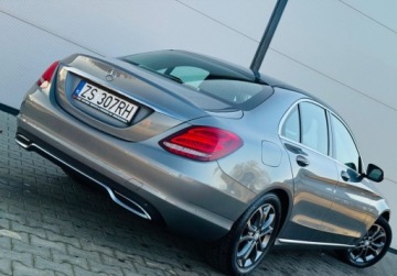 Mercedes Klasa C W205 Limuzyna 200 BlueTEC 136KM 2016 Mercedes-Benz Klasa C Avangarde Multi Led Navi Klimatronik Zarejestrowany, zdjęcie 3