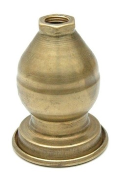 Kopułka stylowa mosiężna, części mosiężne do lamp