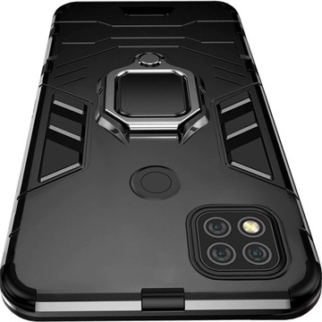 WZMOCNIONE ETUI PANCERNE RING do XIAOMI REDMI 9C | + SZKŁO HARTOWANE 9H