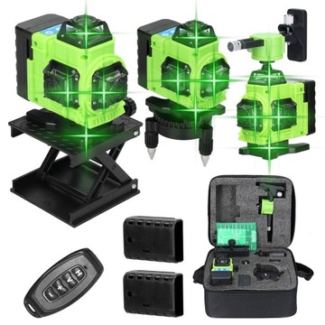 POZIOMICA LASEROWA z 16 LINIAMI PIONOWA LINIA 360 4D