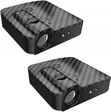Projektor LED 2x HD Logo Drzwi Samochodowych Bezprzewodowy 3D Oświetlenie