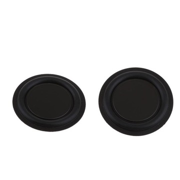 2Pcs 40mm Vibrating Speaker Passive Bass Diaphragm