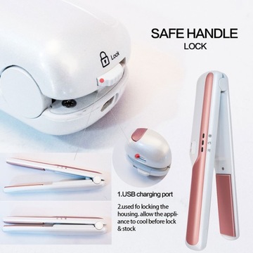 Щипцы для завивки волос Паровой выпрямитель Mini Crimper