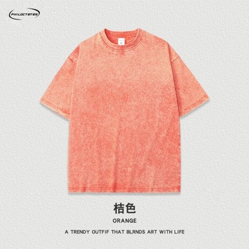 High Street Old Myte T-shirt Przycięty bawełniany