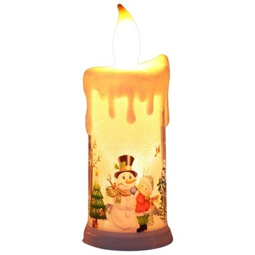 Boże Narodzenie Halloween LED Świeca Zasilanie