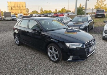 Audi A3 8V 2017 Audi A3 Sportback MODEL 2018, S-LINE Automat, Xenon, LED, 2.0 Benzyna 190KM, zdjęcie 5