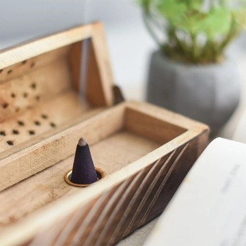 НАТУРАЛЬНАЯ ОБРАТНАЯ СМЕСЬ КОНИЧЕСКИЕ АРОМАТНЫЕ ПАЛОЧКИ 80 ШТ.