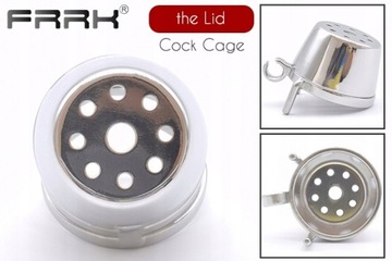 FRRK Маленькая мужская клетка для члена целомудрия с устройством