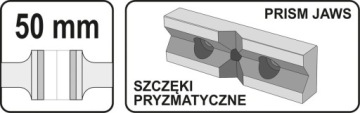 МАШИННЫЕ ТИСКИ 50мм, ЧУГУННЫЕ, ДЛЯ СТОЛИКА-ШТАТИВА