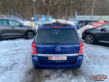 Opel Zafira B 1.8 ECOTEC 140KM 2008 Opel Zafira 1.8 Benz. 7 osobowy szklane dachy xenon lesny zadbany polecam, zdjęcie 9