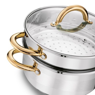 ПАРОВАРКА индукционная ПАРОВАРКА 2,9 л ЗДОРОВЫЕ ОВОЩИ Faro GOLD