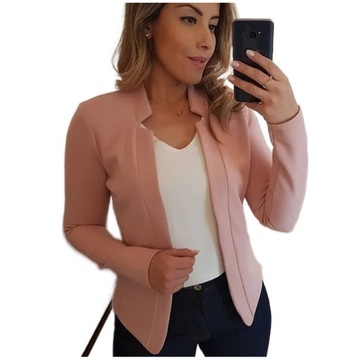 ELEGANCKA DAMSKA BLUZA DRESOWA LUŹNA MARYNARKA WIZYTOWA KOSZULOWA
