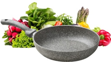 Patelnia Di Pietra 24 cm na indukcję tytanowa