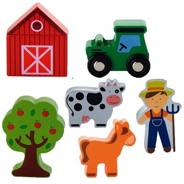 ДЕРЕВЯННЫЕ ФИГУРКИ ВИГА - ФЕРМА 50812