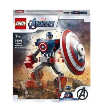 Lego Marvel Avengers Mech Kapitana Ameryki 76168