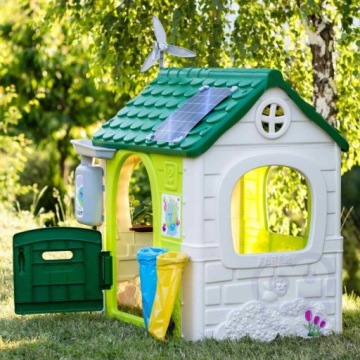 FEBER Garden House Eco Feeder Имитационная солнечная панель для разделения отходов