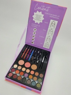 ПОДАРОЧНЫЙ НАБОР MAKE UP VEGAN SHADOW COLLECTION от Max&More 32 элемента