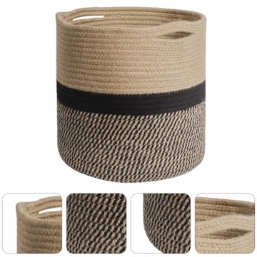 KOSZY ZE LINÓW BAWEŁNIANYCH KOSZY KWIATÓW DO PRANIA