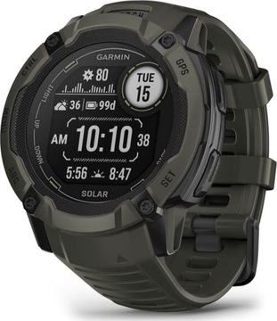 Garmin Instinct 2X Solar Green GPS Smartwatch