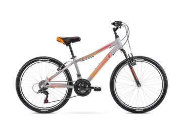 ROWER MŁODZIEŻOWY ROMET RAMBLER 24 R13 SZARY 2022
