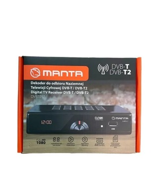 Тюнер DVB-T, DVB-T2 Manta DVBT017 Декодер dvbt Тот же декодер