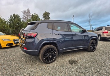 Jeep Compass II SUV Facelifting 1.5 MHEV T4 130KM 2022 Jeep Compass Bezwypadkowy Zarejestrowany PL Stan Niemiec, zdjęcie 37