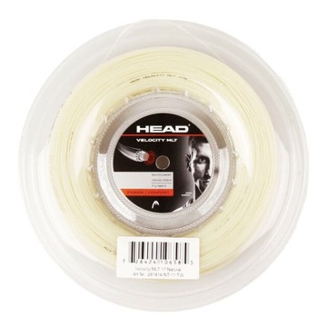 Naciąg tenisowy Head Velocity MLT 1,25 mm / 12 m ze szpuli