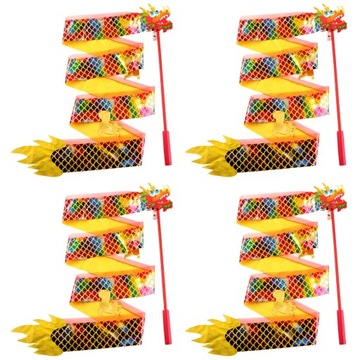 Детская гимнастическая лента Китайский дракон со сказочным танцевальным баннером