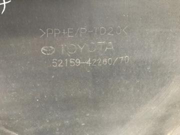 TOYOTA BZ4X 2023 NÁRAZNÍK ZADNÍ STŘÍBRNY 1J6 52159-42260