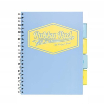 PUKKA PAD WHEELBOOK Pastel Project B5 Синий Клетчатый