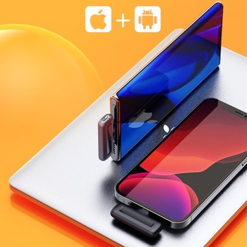 Два беспроводных петличных микрофона J12 для интервью с клипсой на Android и iOS