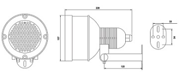 ИК-ОСВЕТИТЕЛЬ ДО 40 М 120 ГРАДУСОВ НА УЛИЦЕ ИК-ЛАБОРАТОРИЯ ИНФРАКРАСНЫЙ ПОЛЕТ