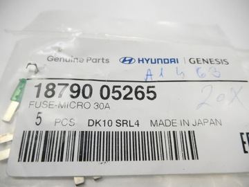 POJISTKA MIKROSPÍNAČ 30A HYUNDAI OE 18790 05265