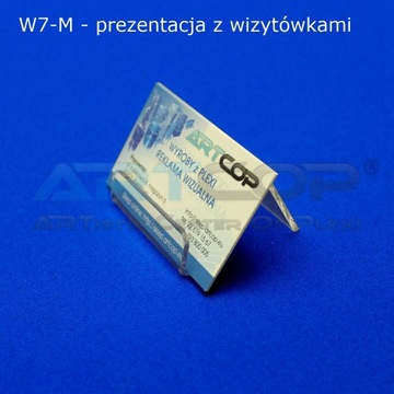 Визитница MINI, визитница из PLEXI, 10 шт.