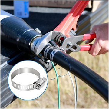 ЗАЖИМЫ МЕТАЛЛИЧЕСКИЕ ВИТЫЕ ВИНТЫ 60 ЭЛЕМЕНТОВ