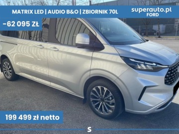 Ford Tourneo Custom II  L1 2.0 EcoBlue 170 KM 170KM 2025 Tourneo Custom L2H1 Titanium X 320 A8 2.0 170KM