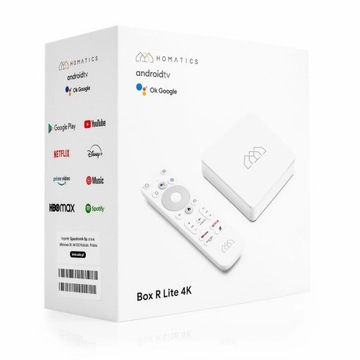 Android TV Box Homatics R 4K 2 ГБ ОЗУ/16 ГБ ПЗУ + декодер DVB-T2 H.265
