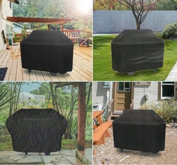 DUŻY POKROWIEC NA GRILLA WODOODPORNY OSŁONA NA GRILL GAZOWY 145x61x117 CM