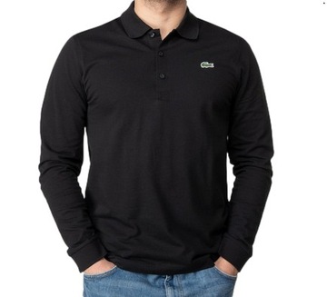 LACOSTE Koszulka Polo Męska Bawełniana Longsleeve M