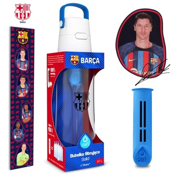 Butelka LEWANDOWSKI Dafi FC Barcelona 0,7l SZAFIR