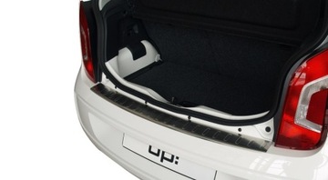 LISTWA STALOWA NAKŁADKA NA ZDERZAK TYŁ VOLKSWAGEN VW UP 3d / 5d HATCHBACK
