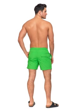 ШОРТЫ МУЖСКИЕ КУПАЛЬНЫЕ ШОРТЫ С ЗАВЯЗКАМИ Плавки ЗЕЛЕНЫЕ МОДНЫЕ MORAJ XL