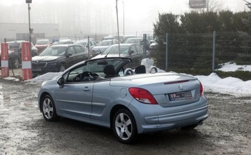 Peugeot 207 CC 1.6 VTi 120KM 2010 Peugeot 207 CC 1.6 120KM Kabriolet Zarejestrowany Klima Grzane fotele 1.6, zdjęcie 4