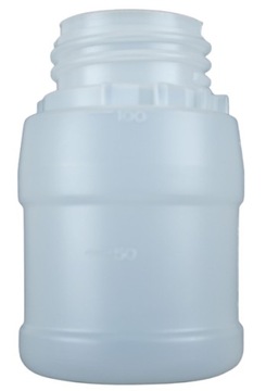 Butelka 100ml + nakrętka HDPE na wodę chemię płyny