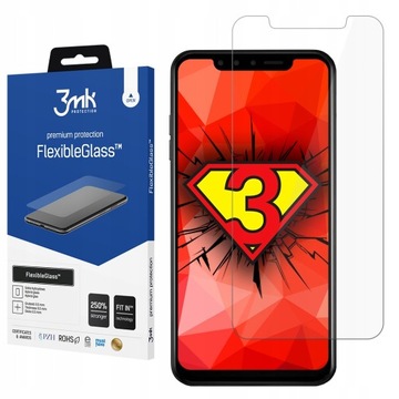FOLIA SZKŁO HYBRYDOWE SZYBKA NA EKRAN 3MK FLEXIBLEGLASS DO LG G8S THINQ