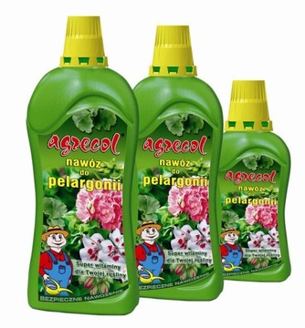 NAWÓZ DO PELARGONII - ORGANICZNO MINERALNY 0,35L