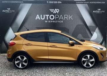 Ford Fiesta VIII Hatchback 3d 1.0 EcoBoost 100KM 2019 Ford Fiesta z 2019 rokuAutomatGorzow Wlkp ZarejestrowanaActive wersja