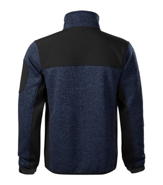 Ciepły Softshell Kurtka Adler 550 HAFT M knit blue